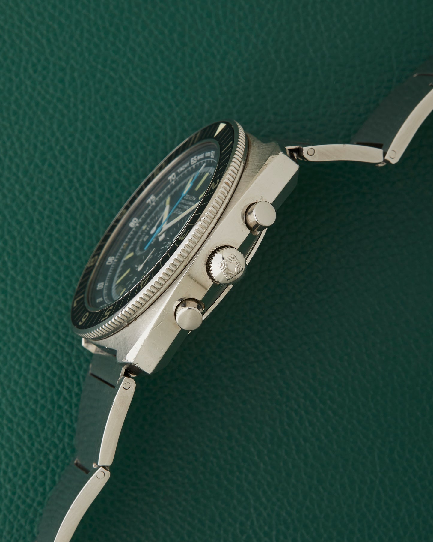 Zenith Sub Sea Pilot Diver 01-0190-415 El Primero Vintage