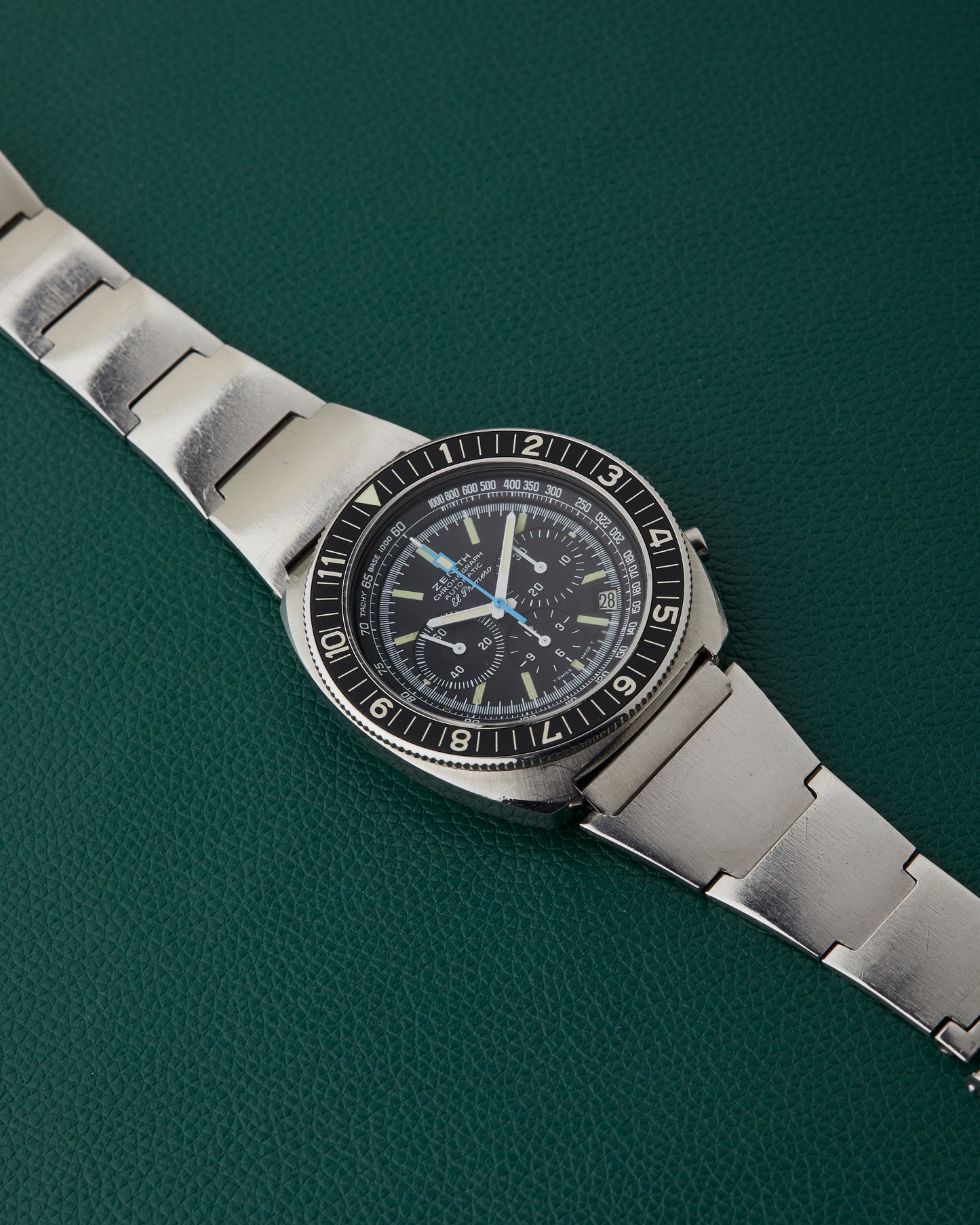Zenith Sub Sea Pilot Diver 01-0190-415 El Primero Vintage