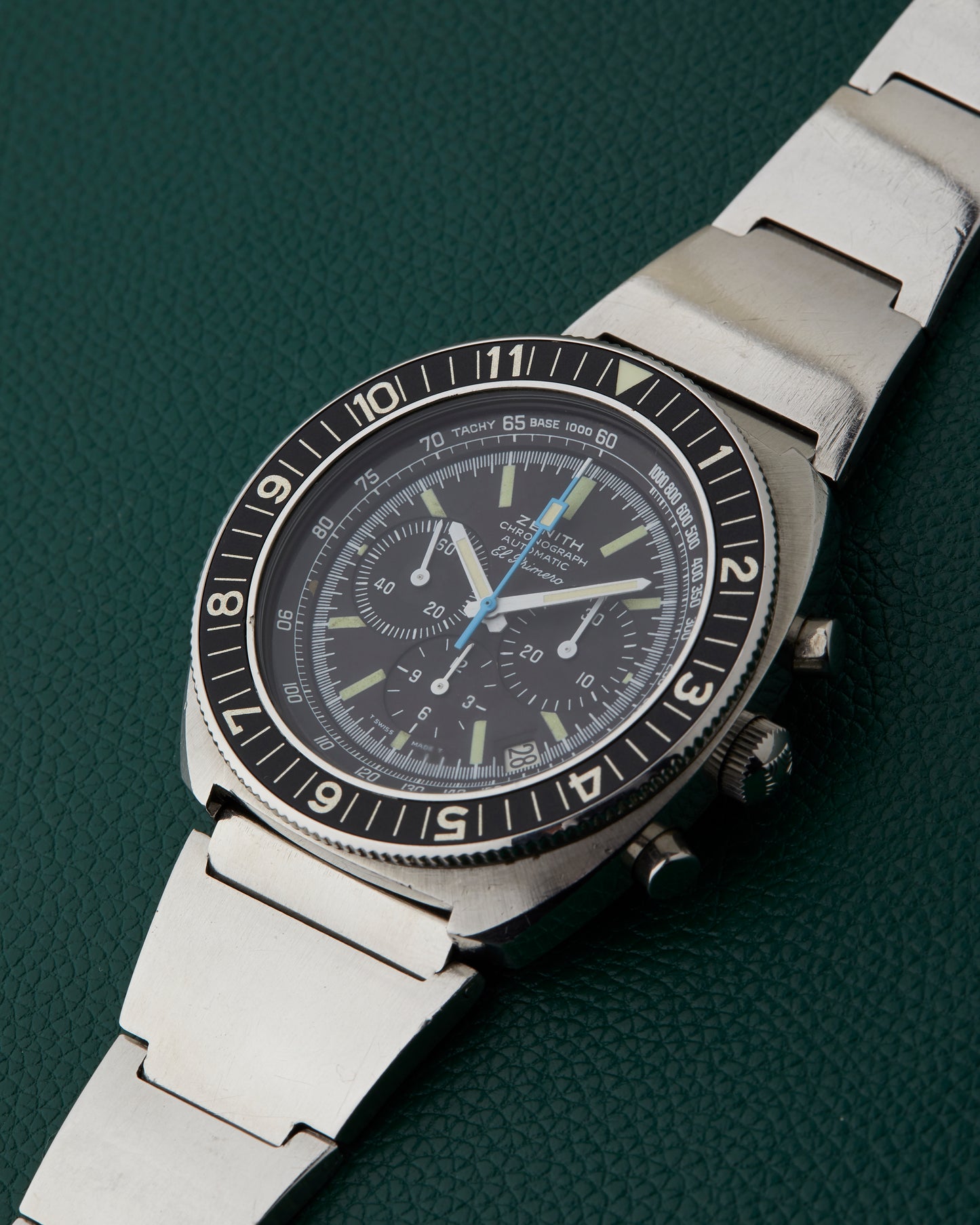 Zenith Sub Sea Pilot Diver 01-0190-415 El Primero Vintage