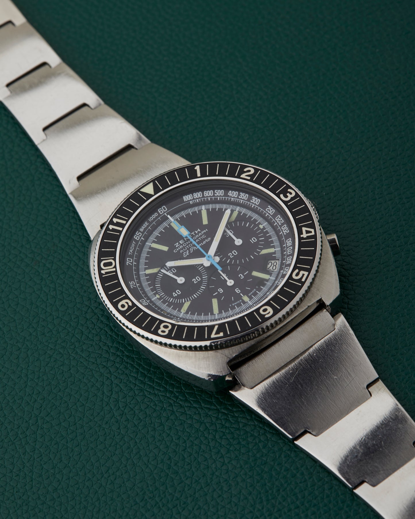 Zenith Sub Sea Pilot Diver 01-0190-415 El Primero Vintage
