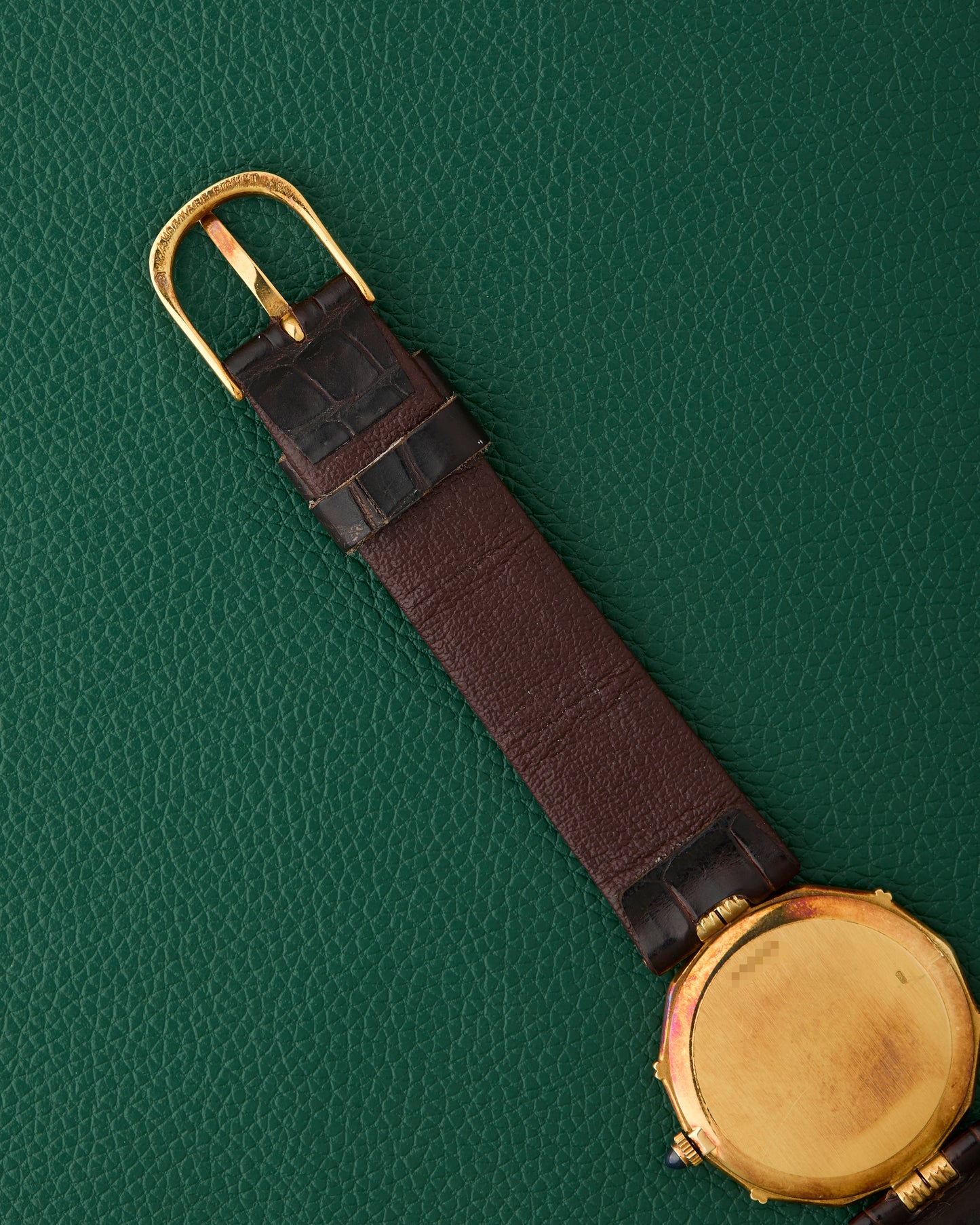 Audemars Piguet 18k Yellow Gold Dodecagon Vintage Bamboo