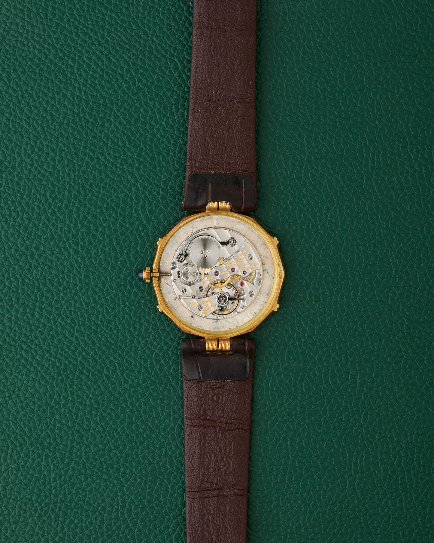 Audemars Piguet 18k Yellow Gold Dodecagon Vintage Bamboo