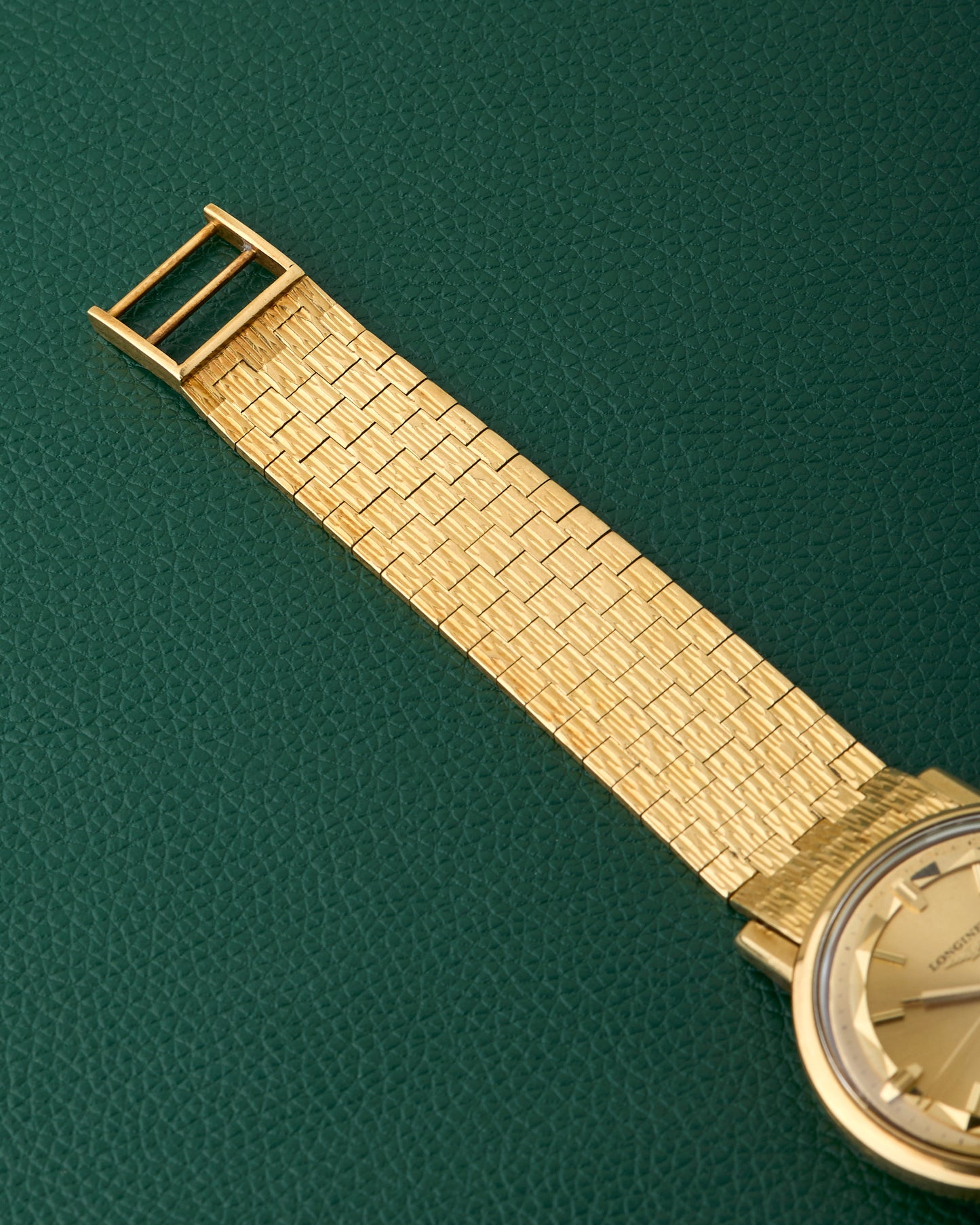 Longines Conquest Ref. 8258 Brick Bracelet 18K Gold