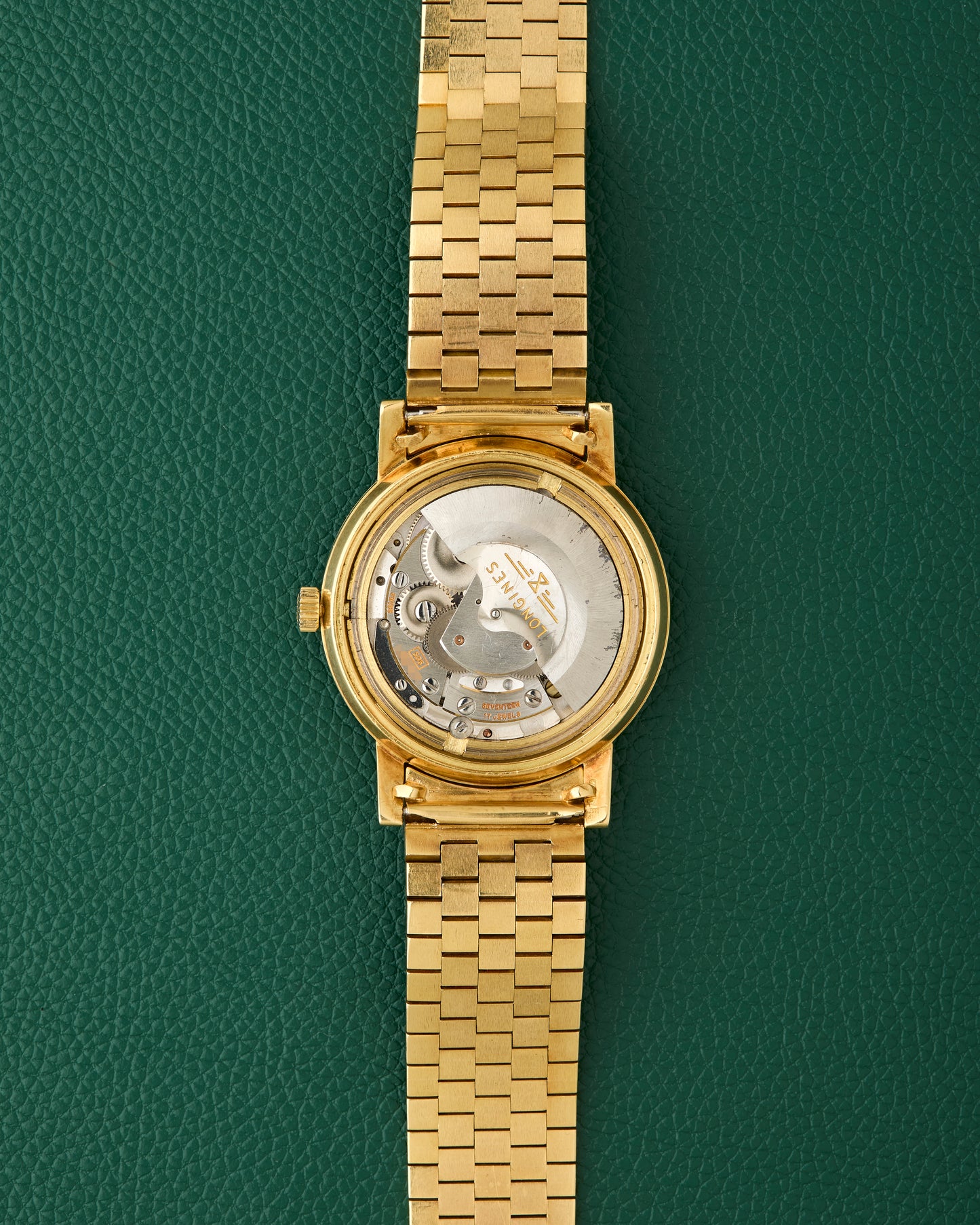 Longines Conquest Ref. 8258 Brick Bracelet 18K Gold