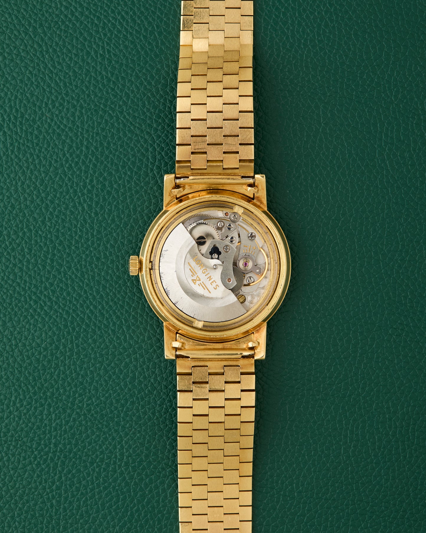 Longines Conquest Ref. 8258 Brick Bracelet 18K Gold