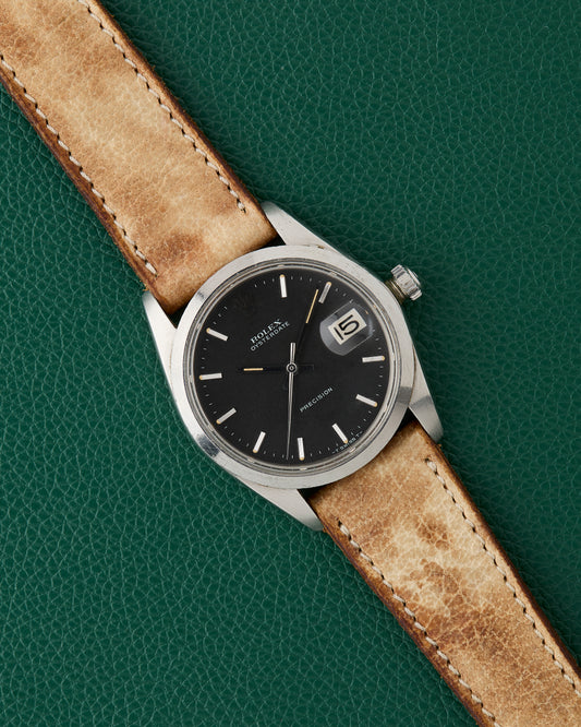 Rolex OysterDate Precision Ref. 6694 Matt Black Dial 1973