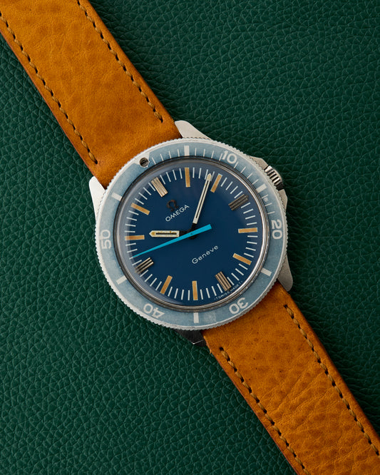Omega Genève Admiralty Ref. 135.042 Blue Dial 1969