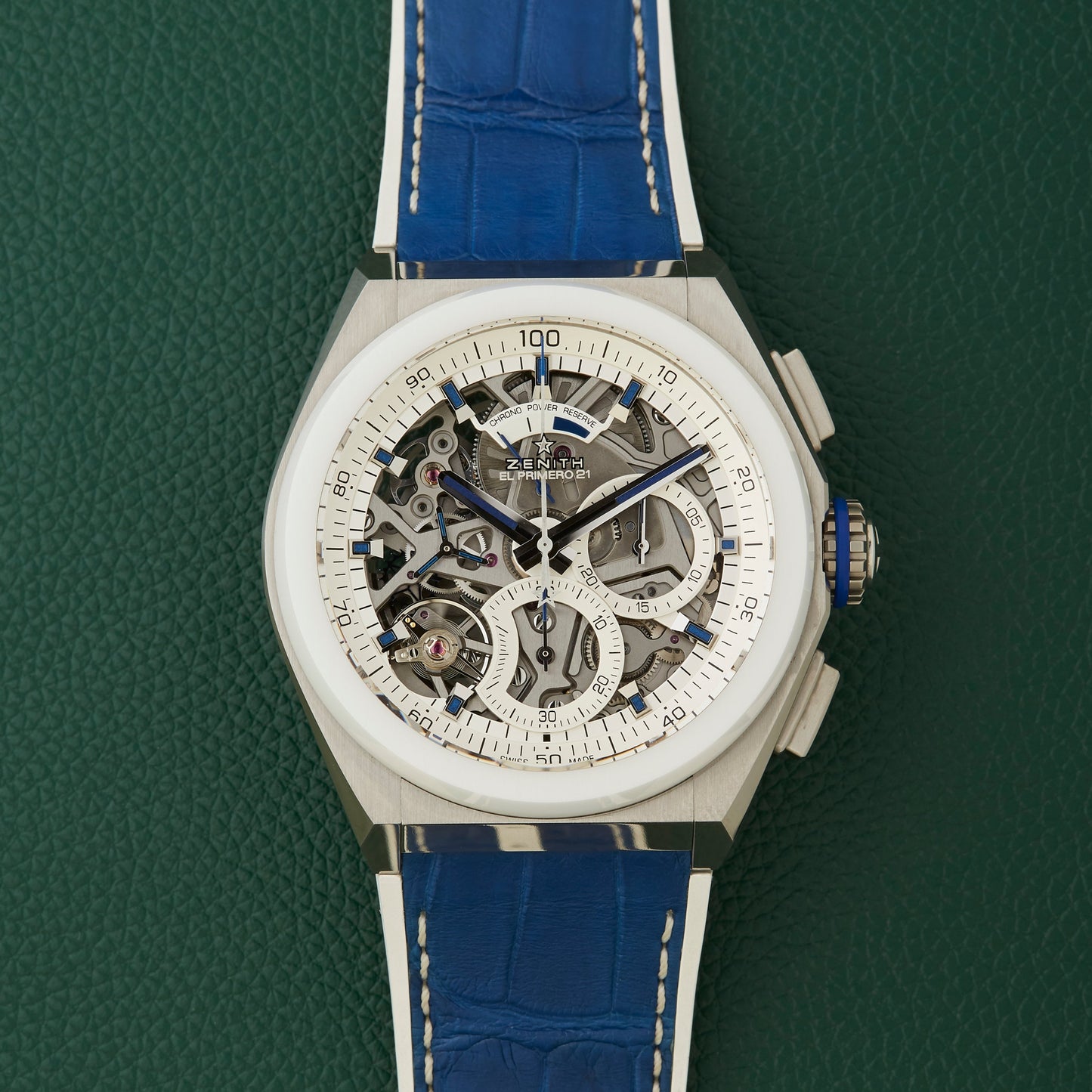 Zenith Defy El Primero 21 Porto Cervo Limited Edition of 25 Ref. 95.9007.9004/77.R594 Full Set