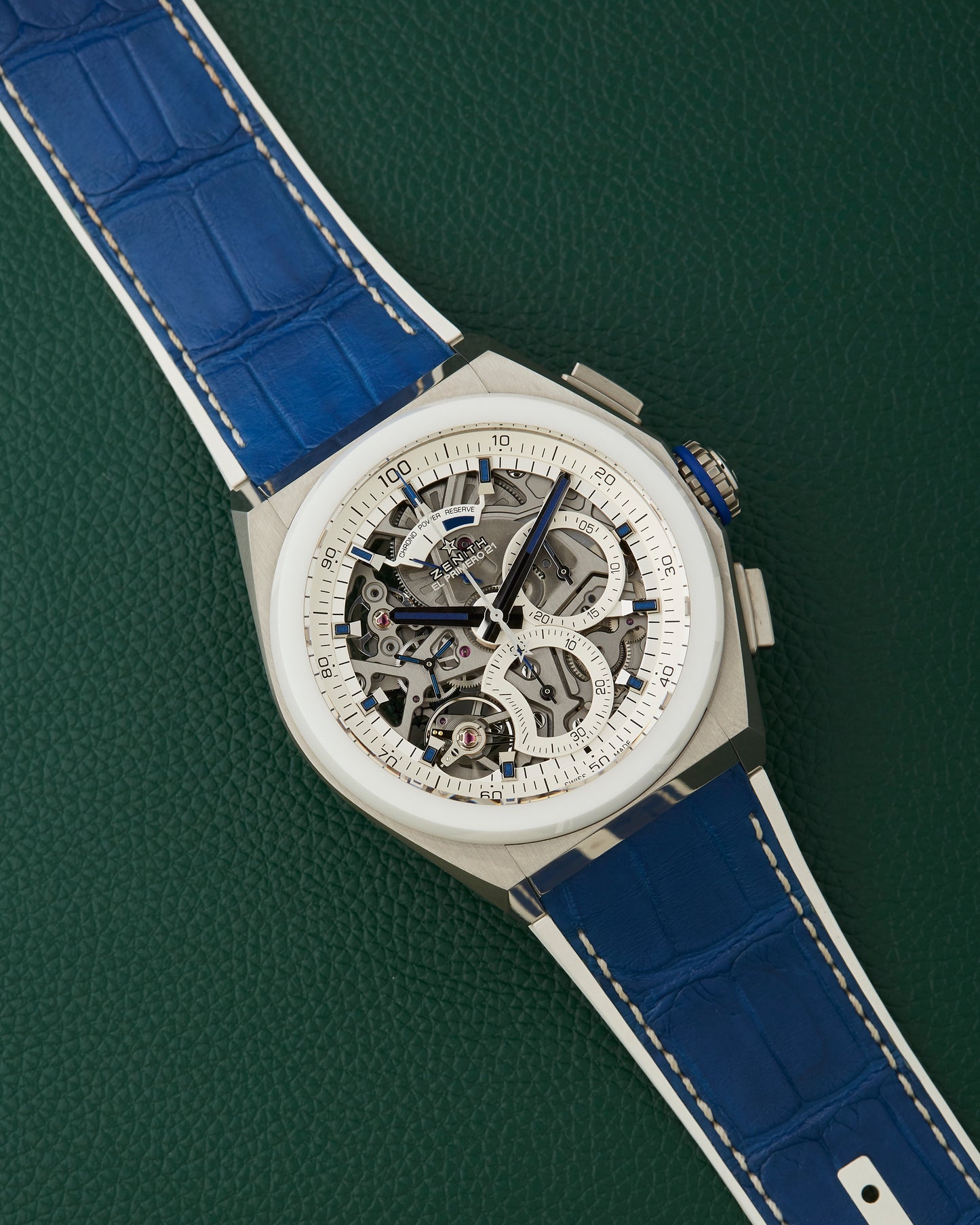 Zenith Defy El Primero 21 Porto Cervo Limited Edition of 25 Ref. 95.9007.9004/77.R594 Full Set