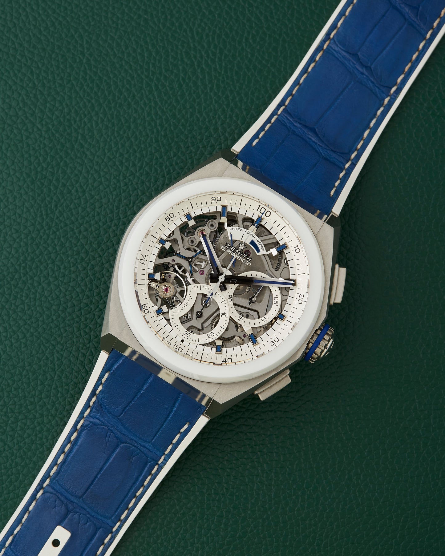Zenith Defy El Primero 21 Porto Cervo Limited Edition of 25 Ref. 95.9007.9004/77.R594 Full Set