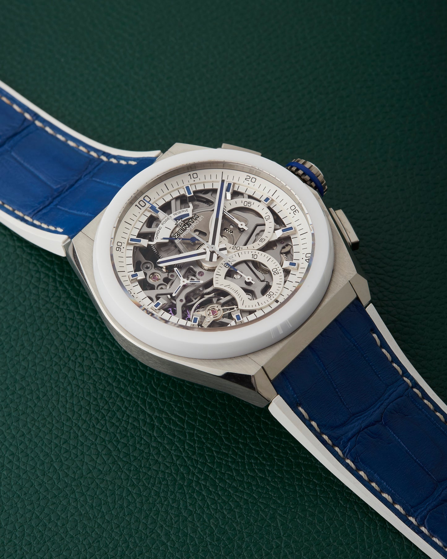 Zenith Defy El Primero 21 Porto Cervo Limited Edition of 25 Ref. 95.9007.9004/77.R594 Full Set