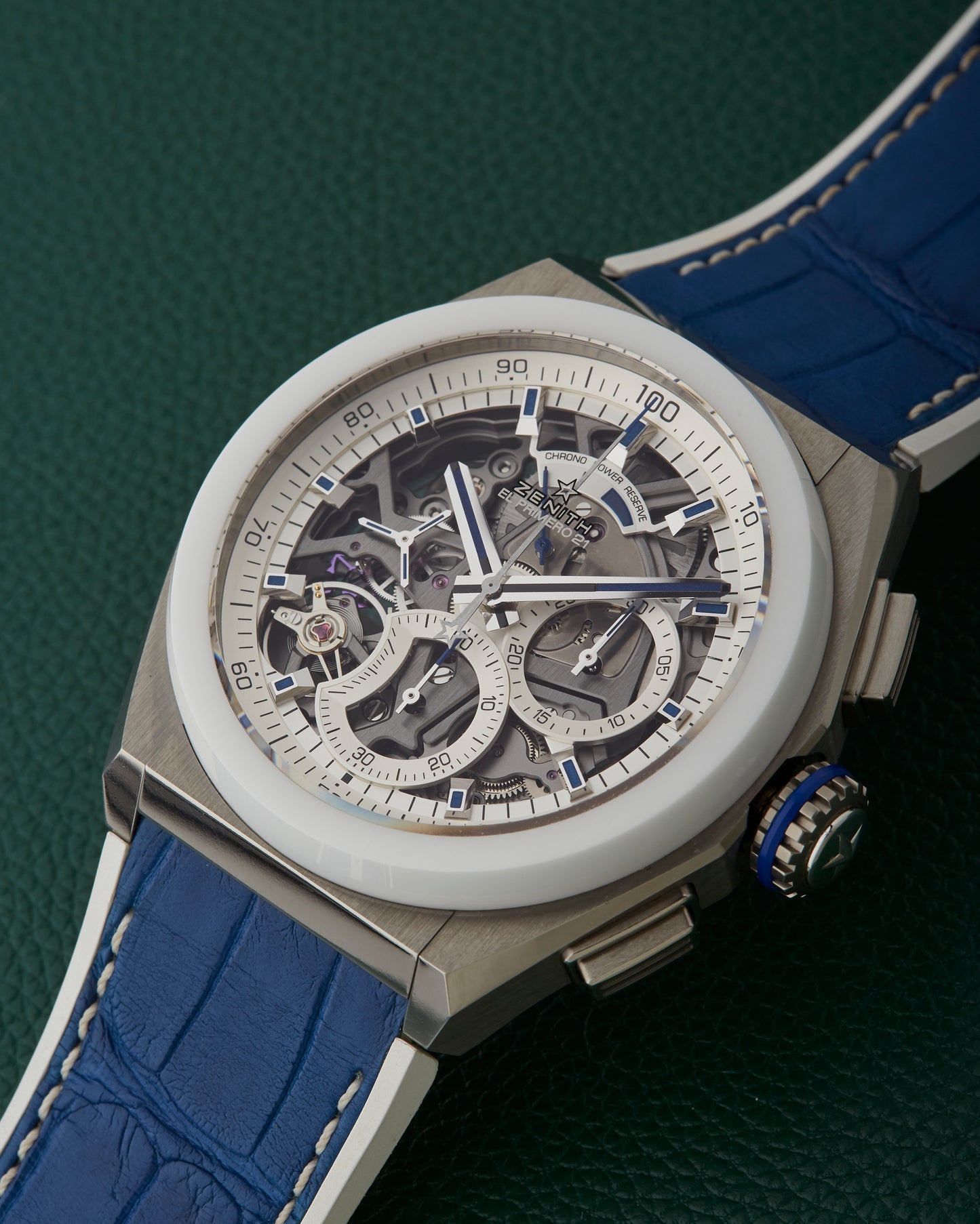 Zenith Defy El Primero 21 Porto Cervo Limited Edition of 25 Ref. 95.9007.9004/77.R594 Full Set