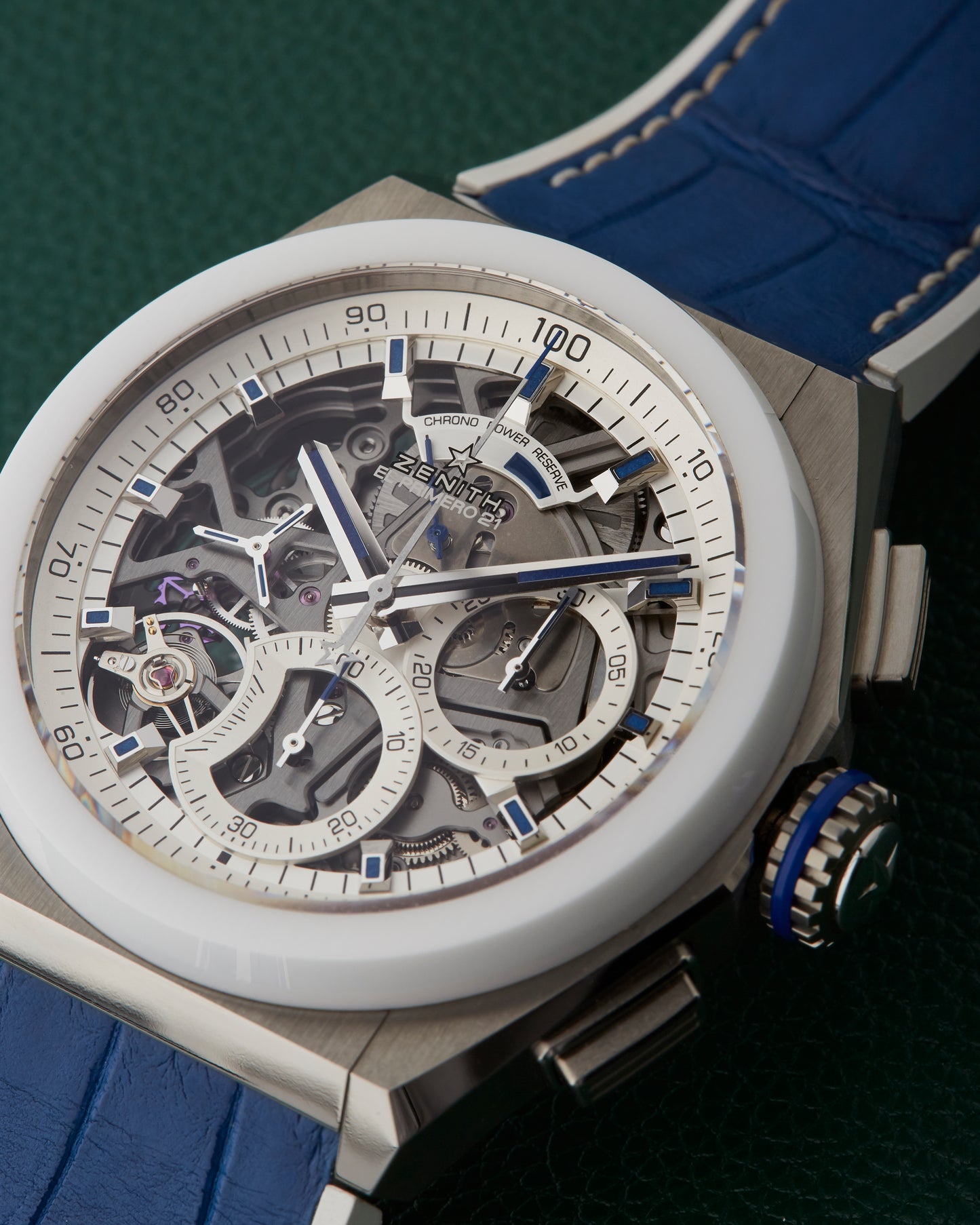 Zenith Defy El Primero 21 Porto Cervo Limited Edition of 25 Ref. 95.9007.9004/77.R594 Full Set
