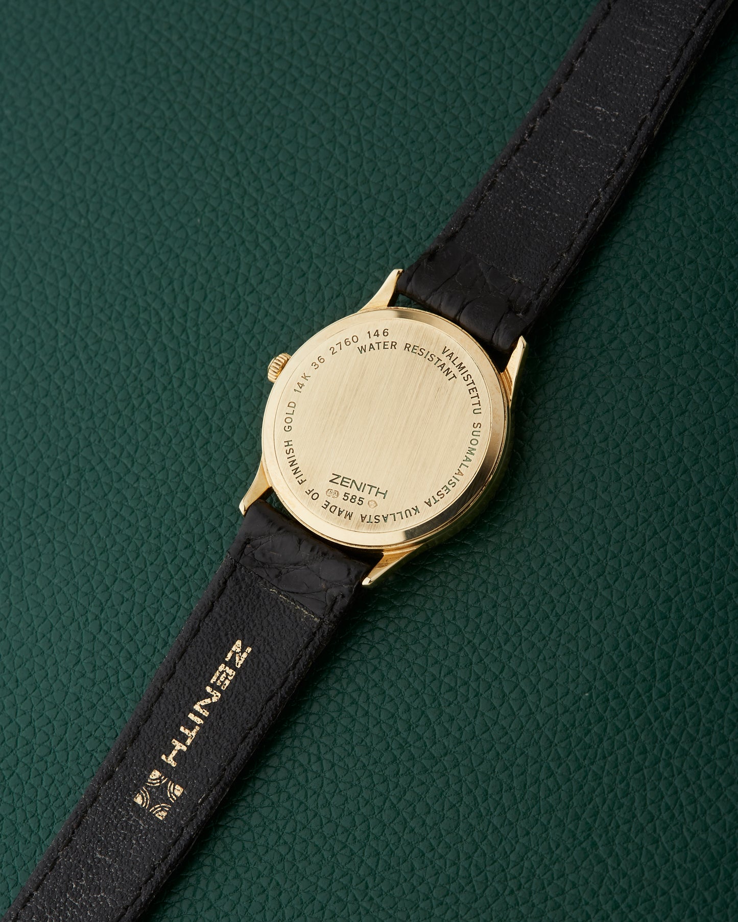 Zenith Finlandia Gold 36.2760.146 Finnish Gold 14K Box