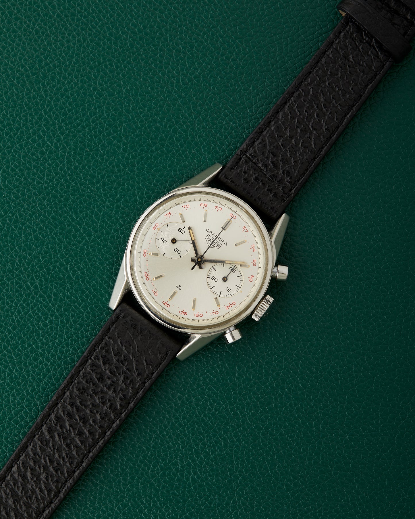 Heuer Carrera 3647T Valjoux 92 Vintage Chronograph