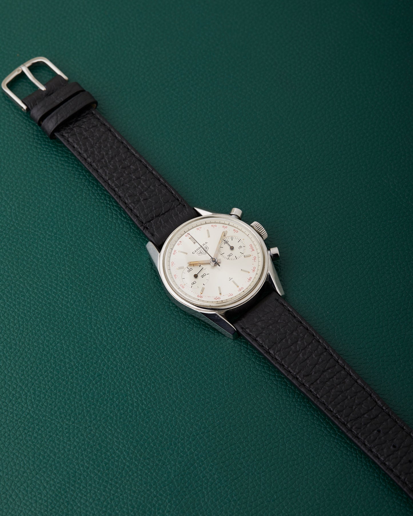 Heuer Carrera 3647T Valjoux 92 Vintage Chronograph
