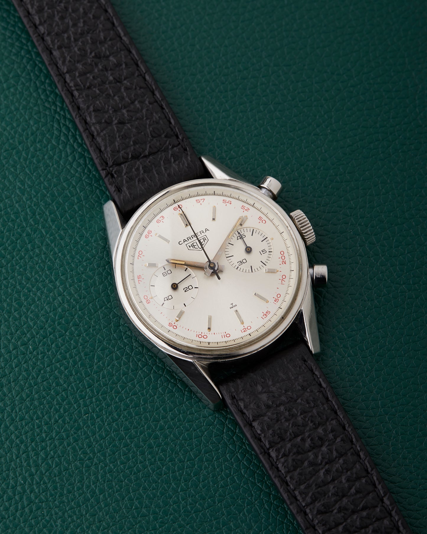 Heuer Carrera 3647T Valjoux 92 Vintage Chronograph