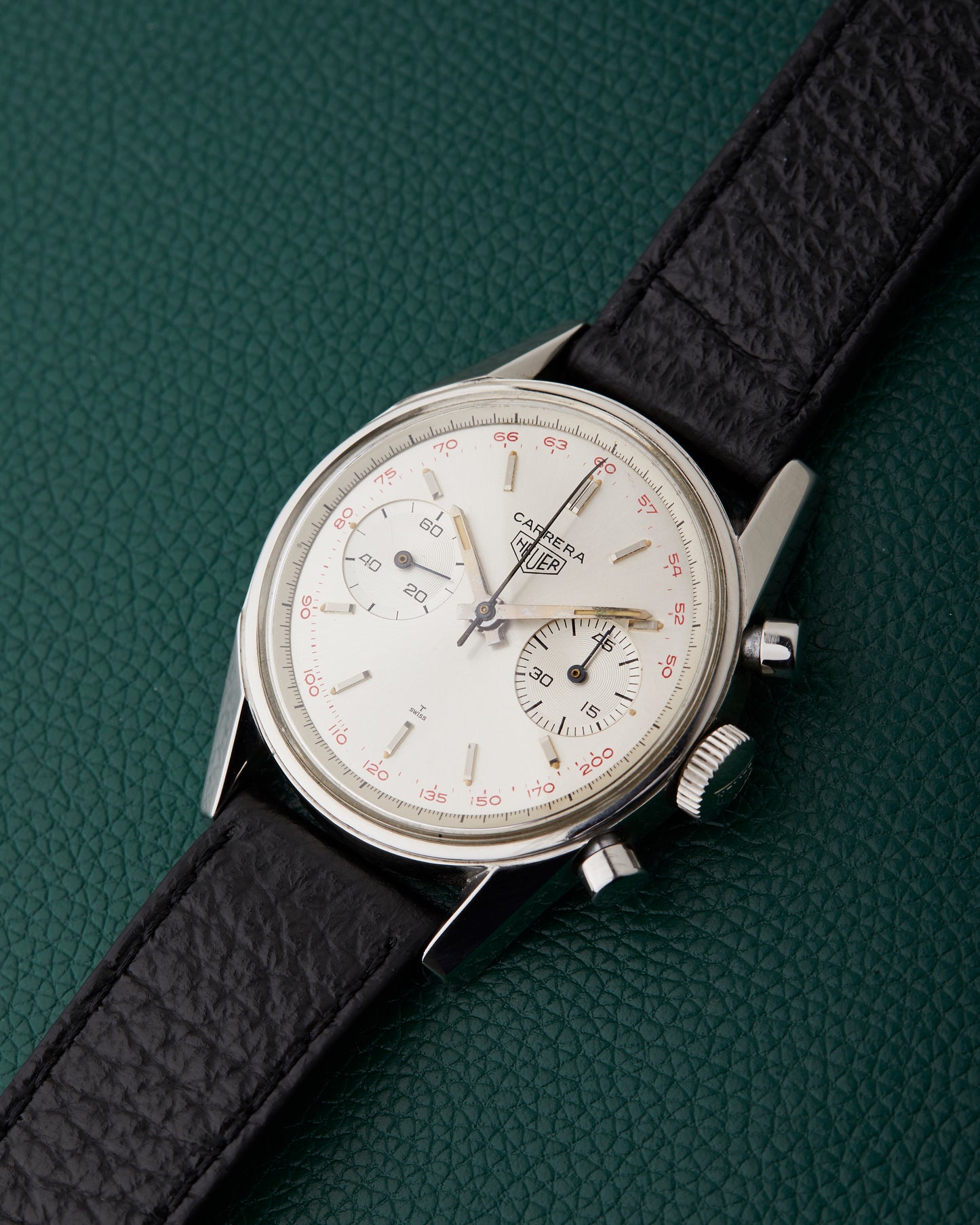 Heuer Carrera 3647T Valjoux 92 Vintage Chronograph