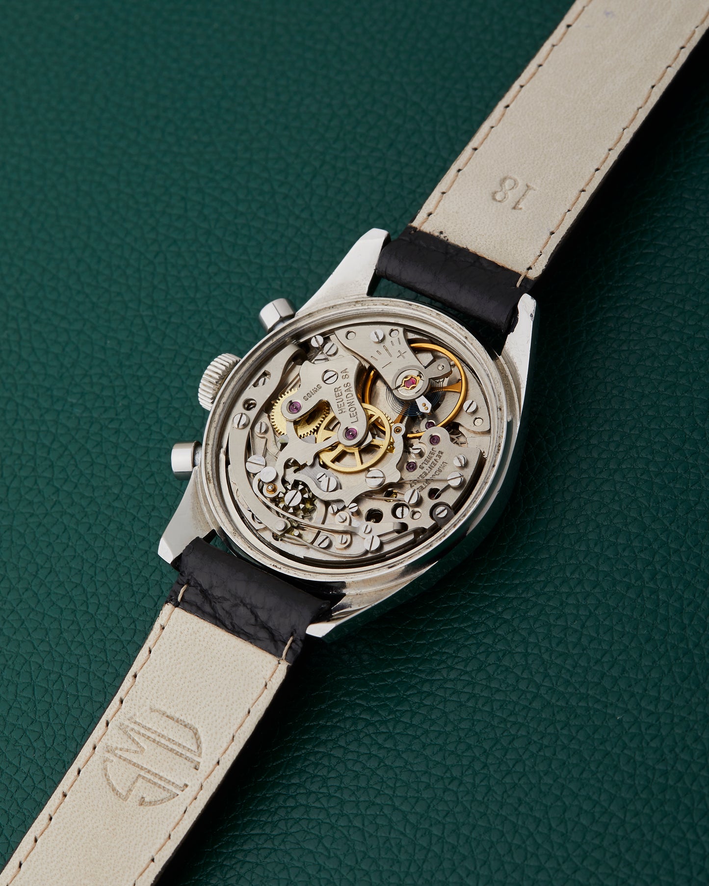 Heuer Carrera 3647T Valjoux 92 Vintage Chronograph