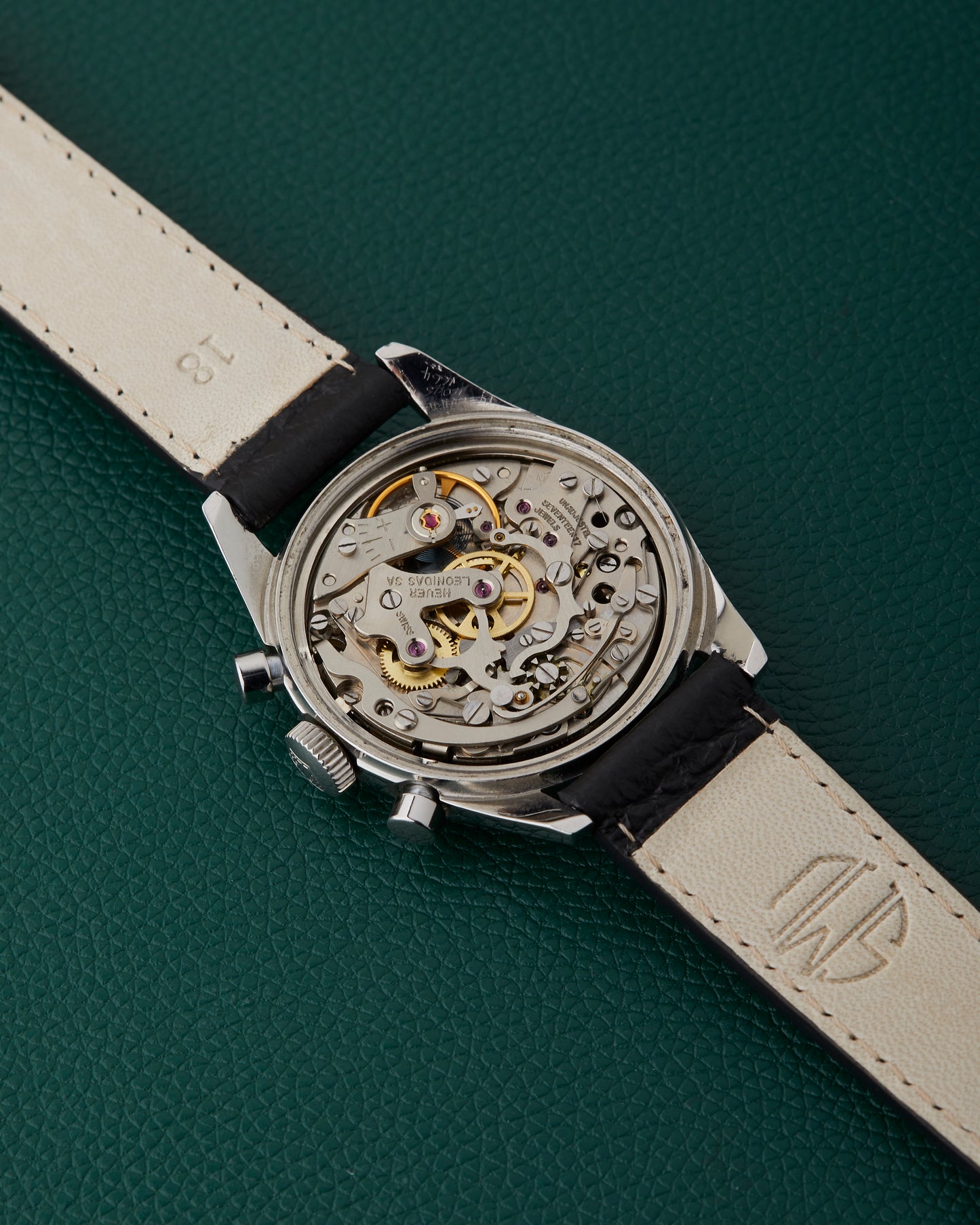 Heuer Carrera 3647T Valjoux 92 Vintage Chronograph