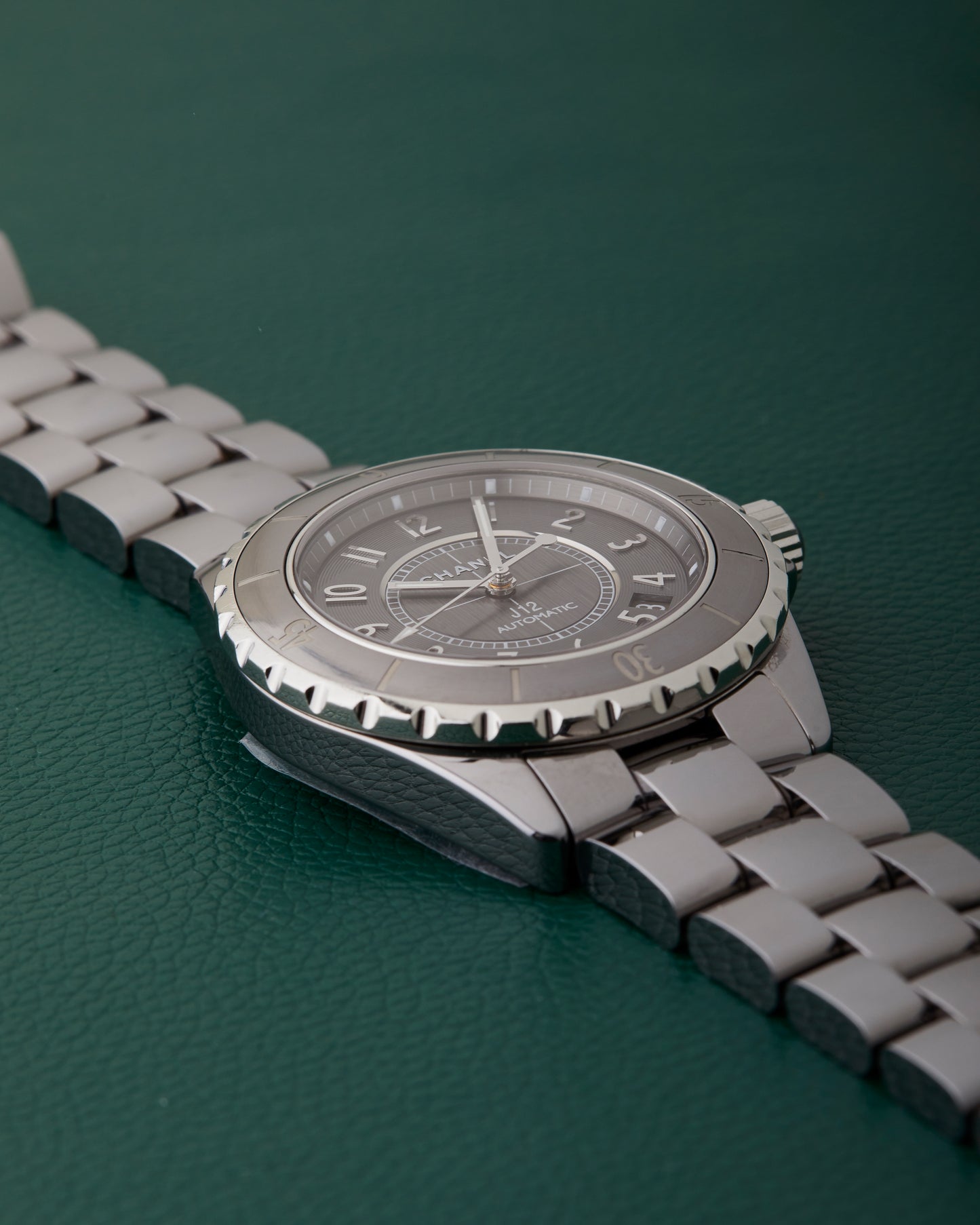 Chanel J12 Automatic H2979 Titanium Ceramic Watch Full Set Serviced