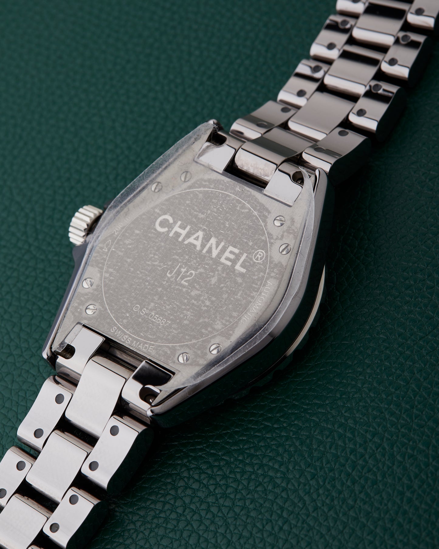 Chanel J12 Automatic H2979 Titanium Ceramic Watch Full Set Serviced