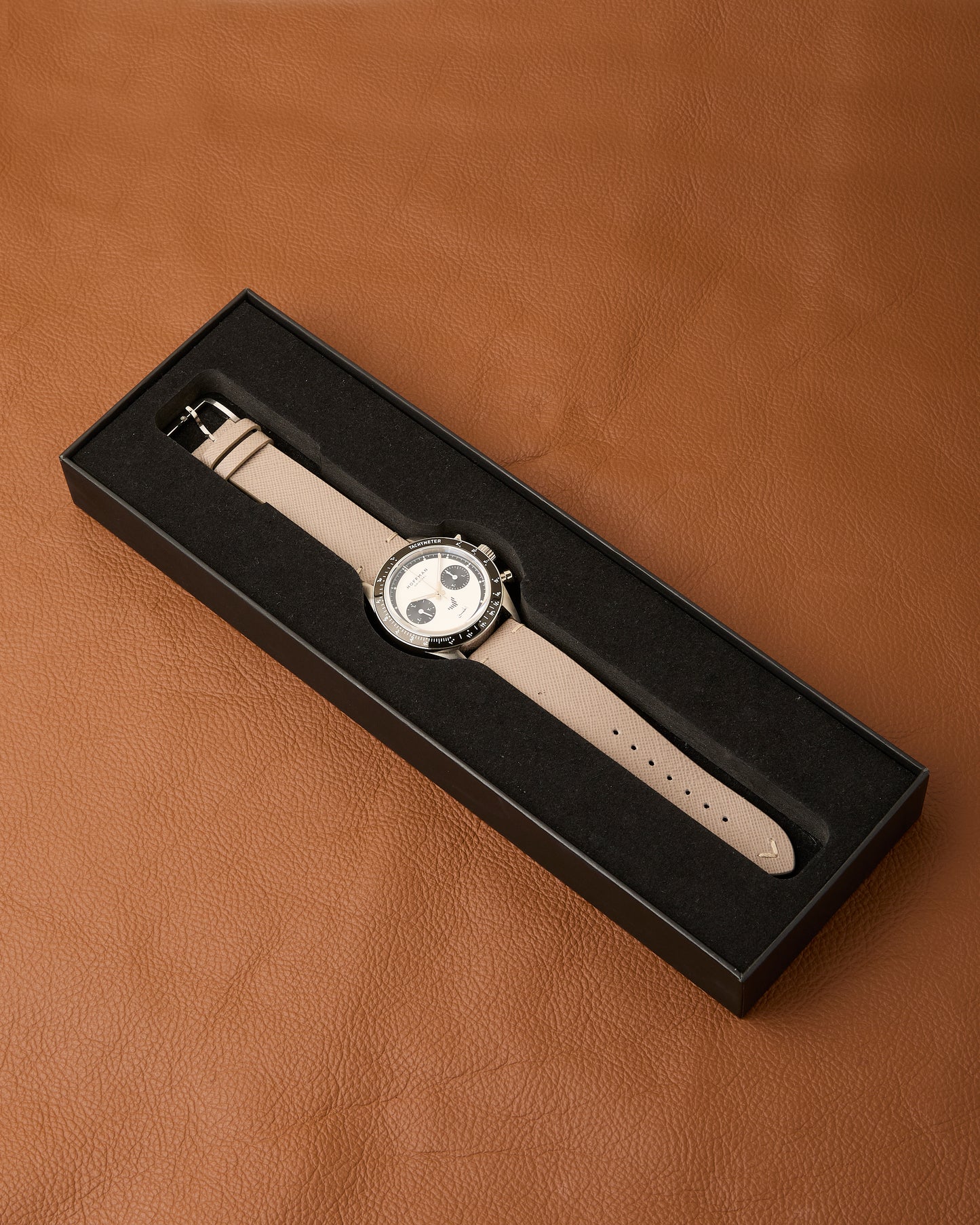 Hoffman x Perpetuel Racing 40 Panda UAE 50th Anniversary Limited Edition Manual Chronograph