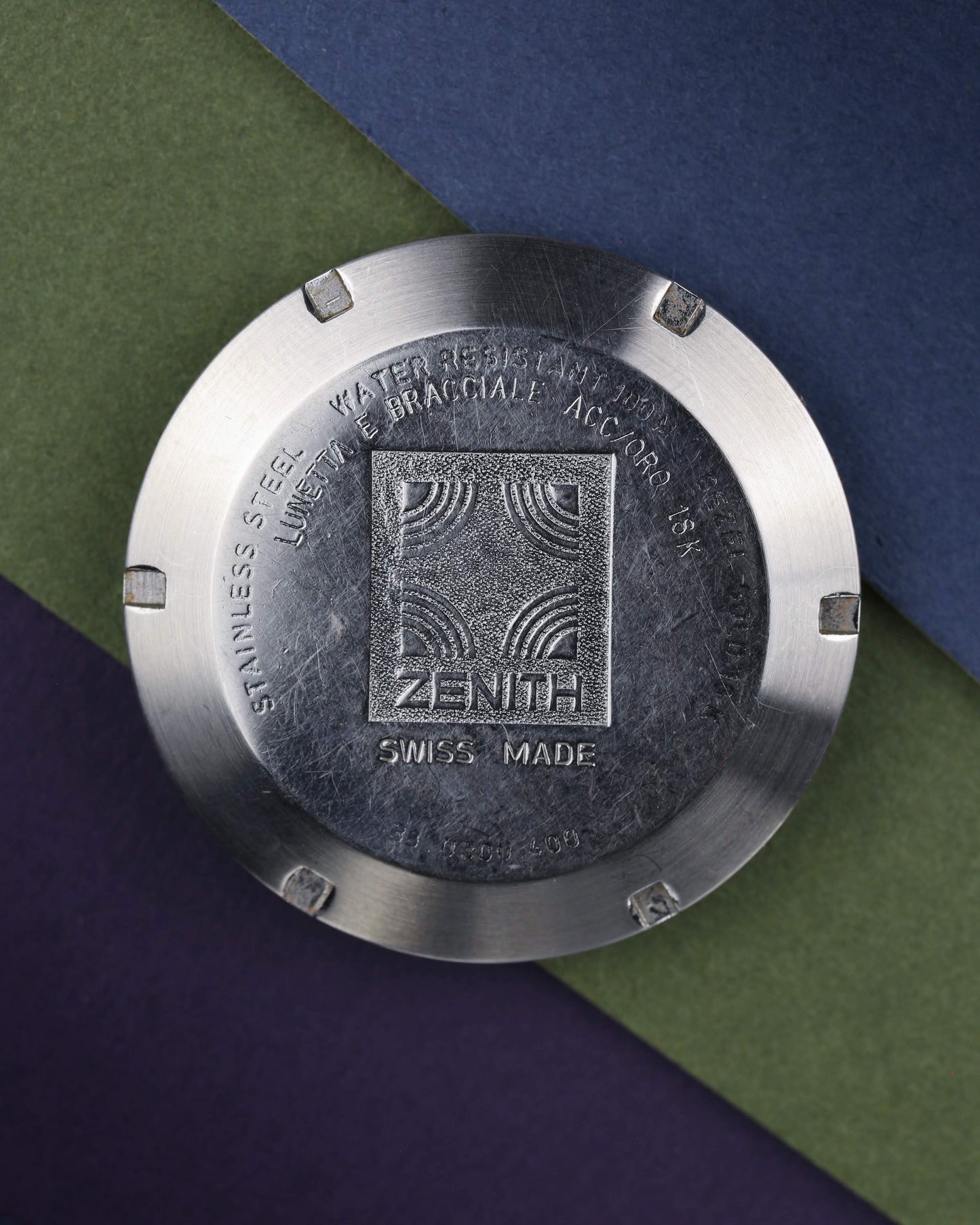 Zenith De Luca II Neo-Vintage Chronograph 38.0395.400
