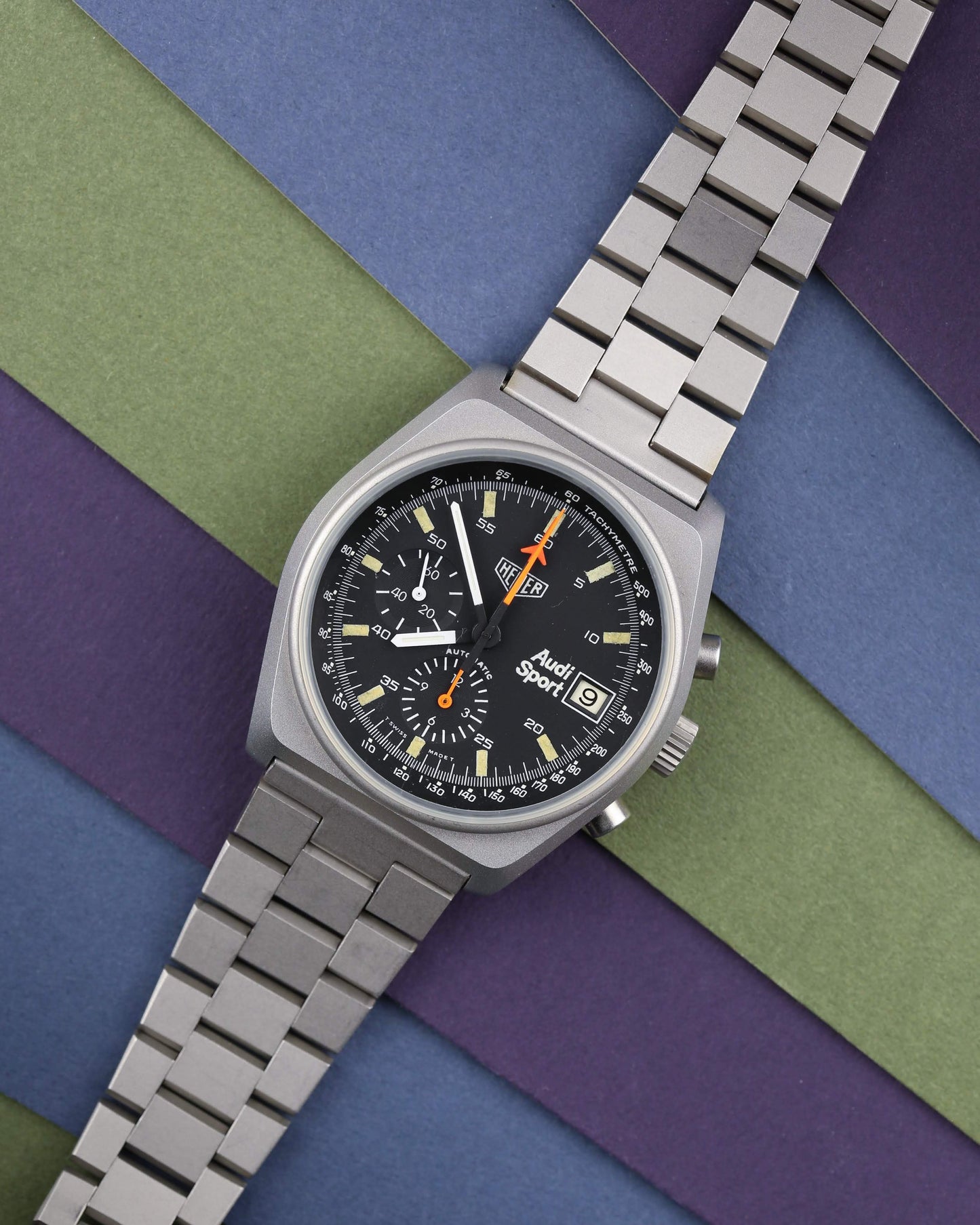 Heuer Audi Sport NOS Chronograph 510.533