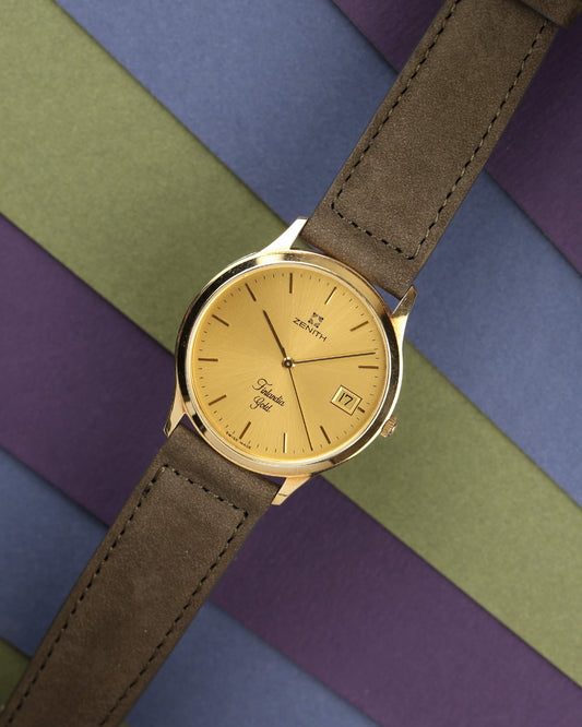 Zenith Finlandia Gold 14ct Watch Ref 36.2760.226