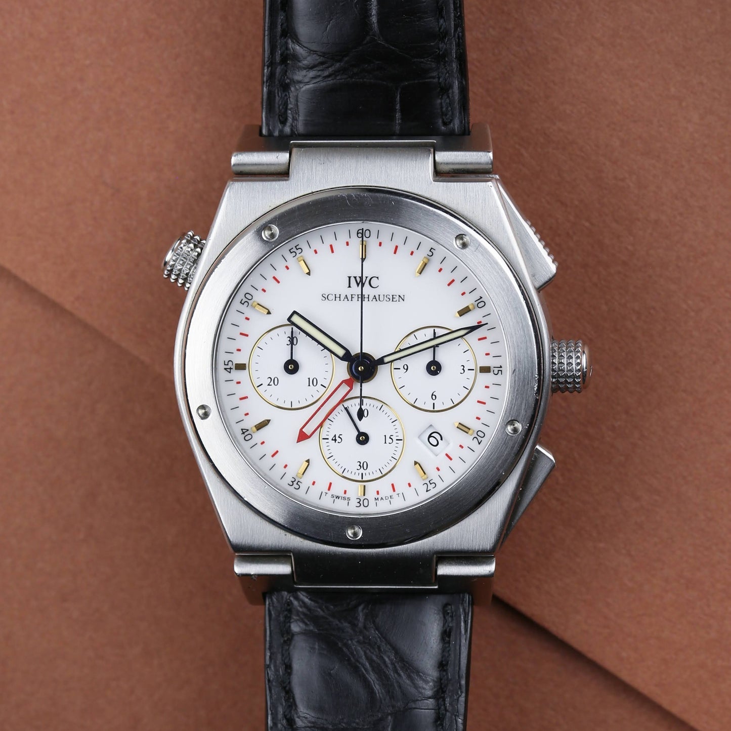 IWC Ingenieur Chronograph Alarm IW3805-03 MecaQuartz