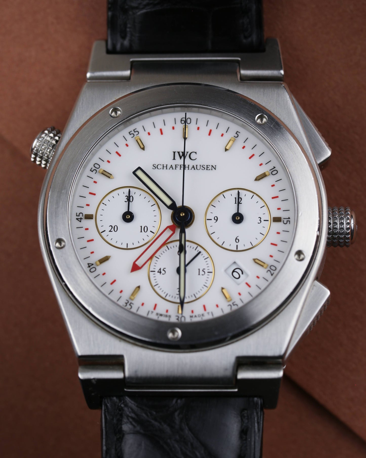 IWC Ingenieur Chronograph Alarm IW3805-03 MecaQuartz