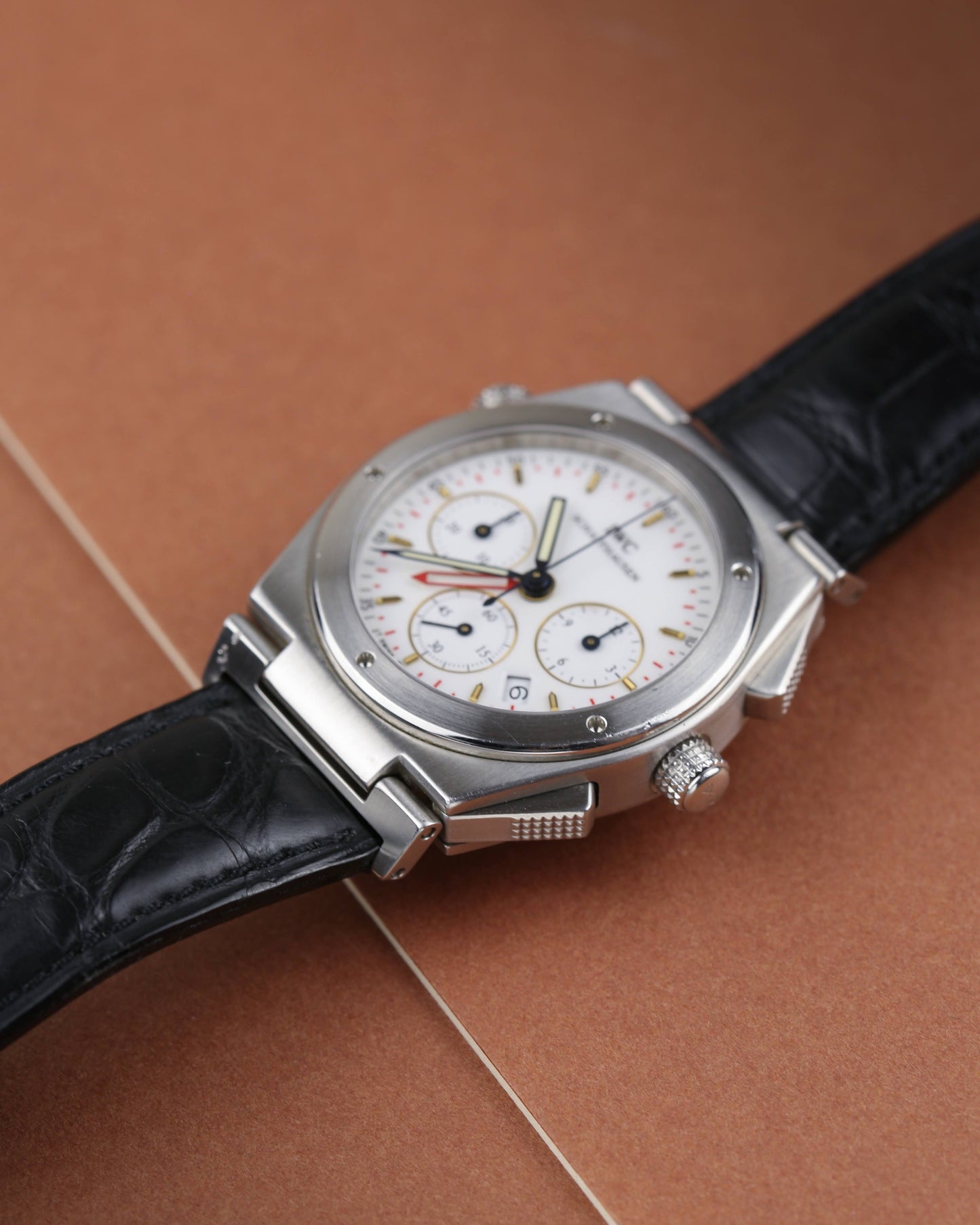 IWC Ingenieur Chronograph Alarm IW3805-03 MecaQuartz