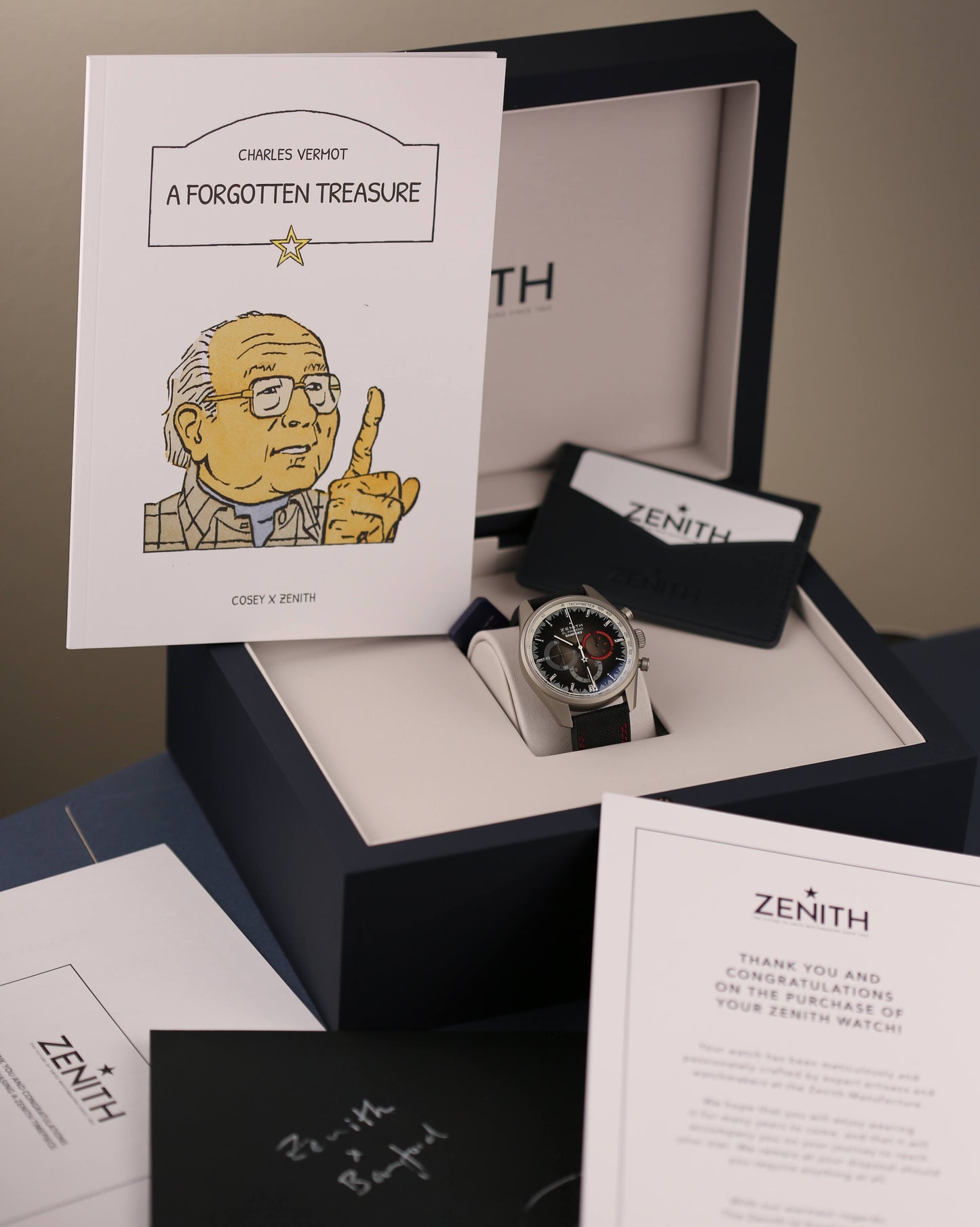 Zenith x Bamford Chronomaster El Primero Radar 03.2082.400/02.R830 Full Set NOS