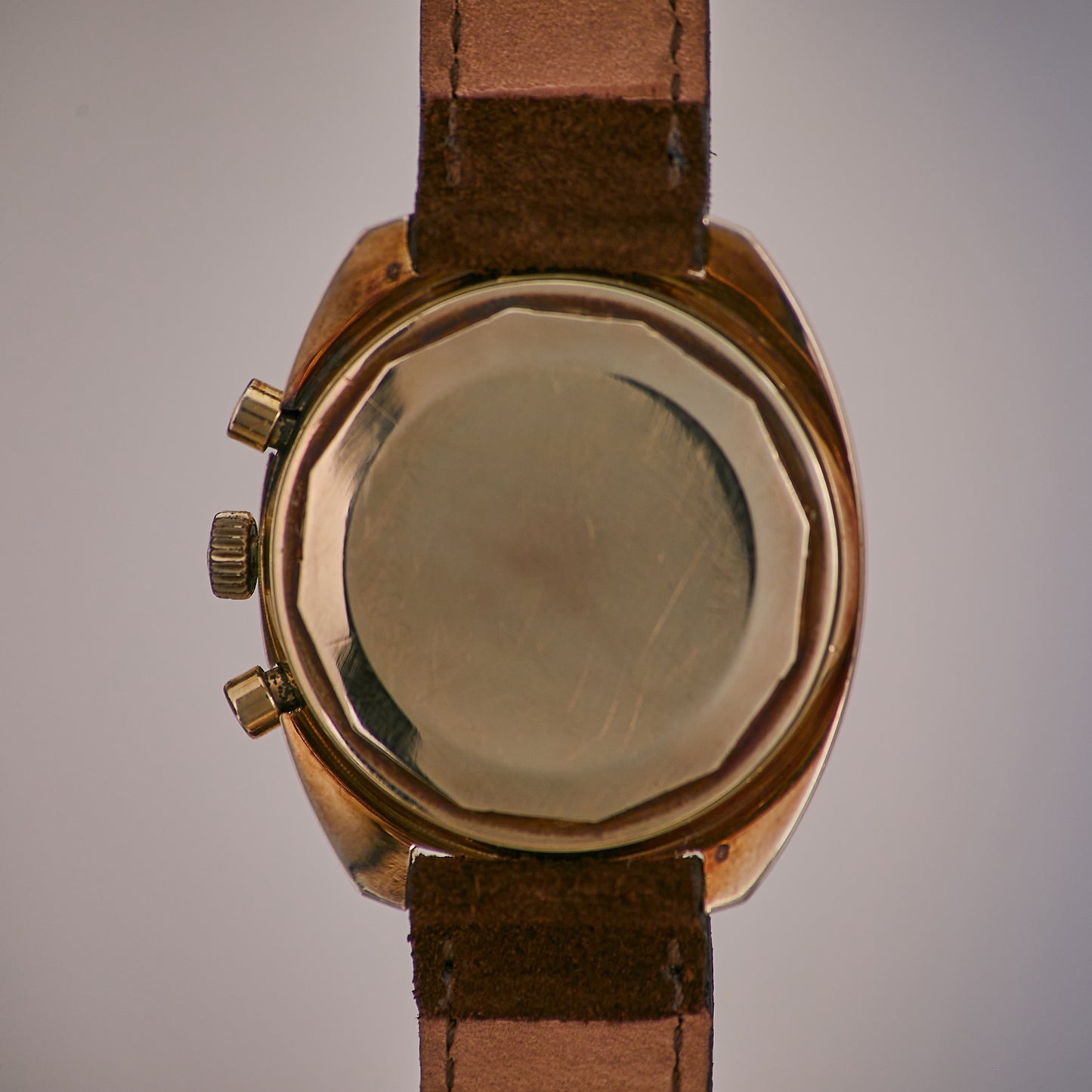 Movado Datron HS 360 14k Gold Vintage Chronograph