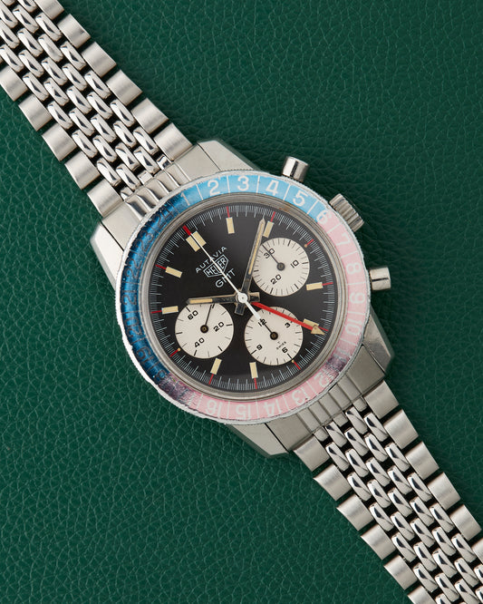 Heuer Autavia GMT Ref. 2446C MK2 Pepsi Vintage Chronograph