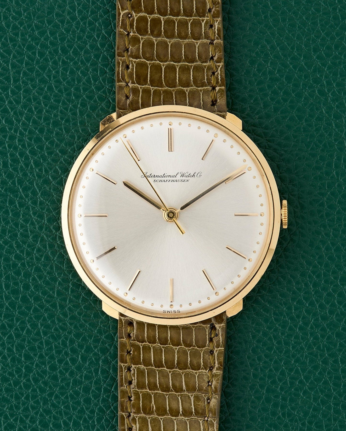 IWC Ultra Thin Ref. 1210 Yellow Gold 18K Vintage Dress Watch