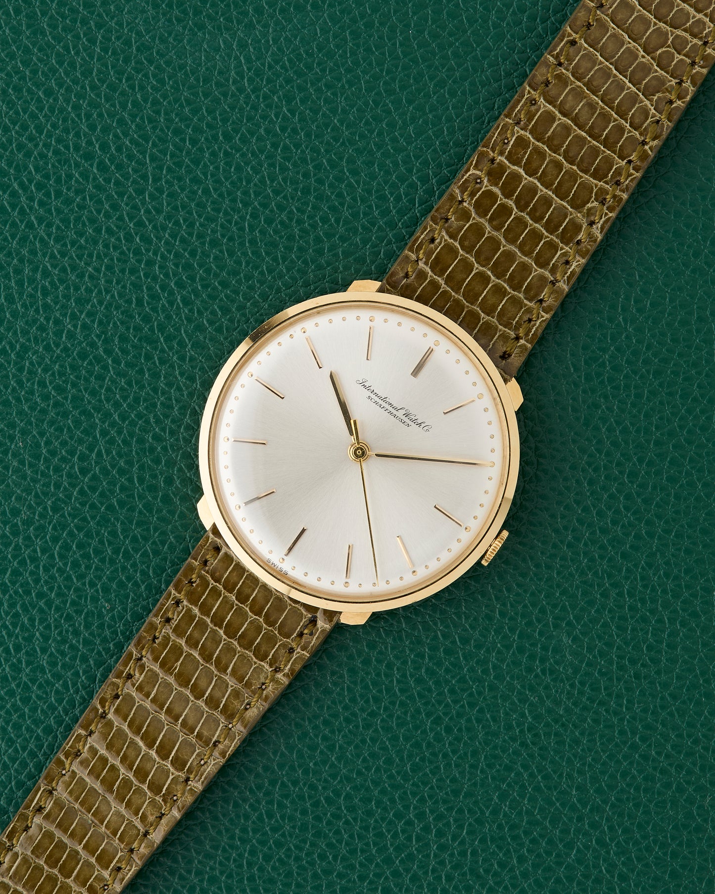 IWC Ultra Thin Ref. 1210 Yellow Gold 18K Vintage Dress Watch
