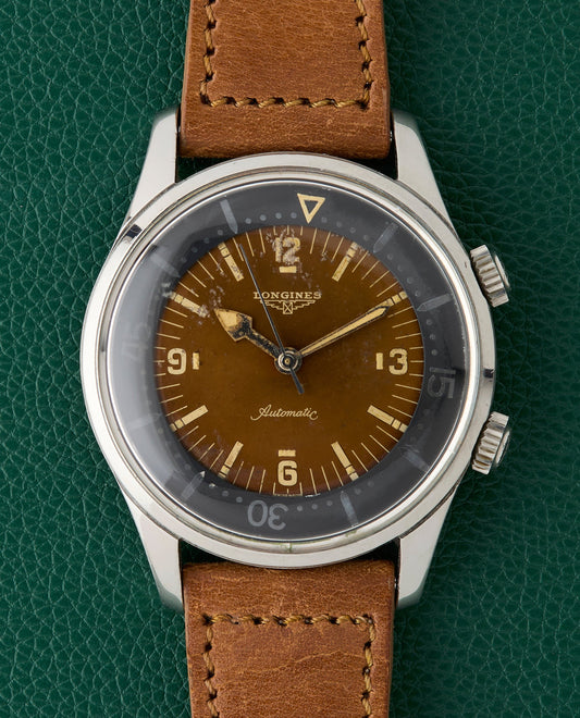 Longines Legend Diver Ref. 7150-2 Two-Crown Tropical Diver