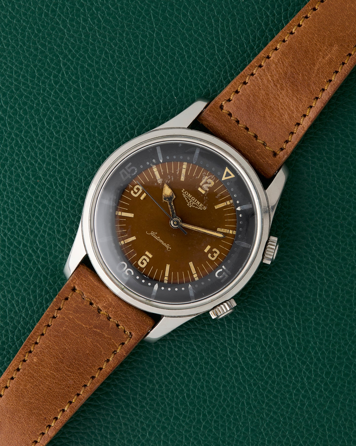 Longines Legend Diver Ref. 7150-2 Two-Crown Tropical Diver