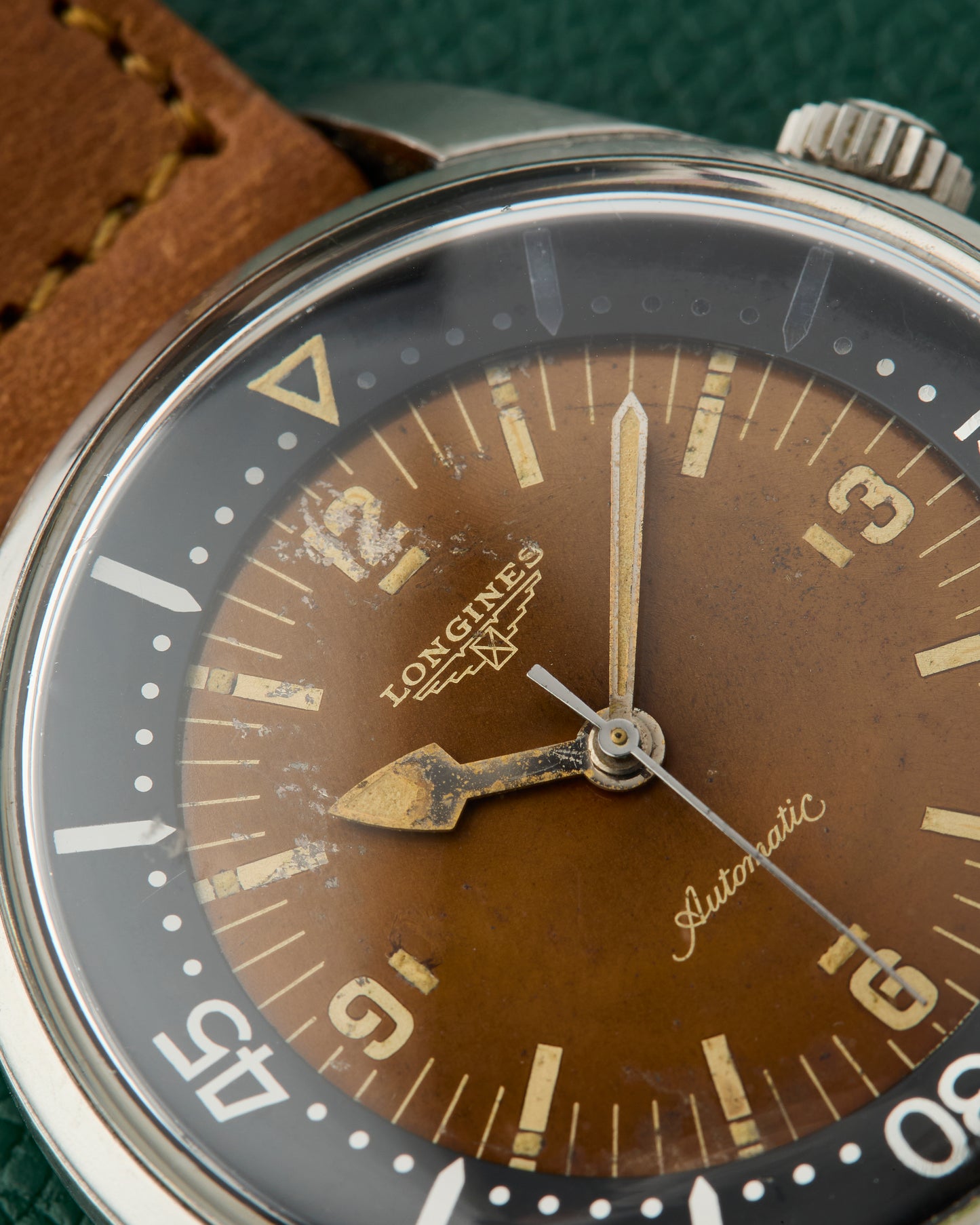 Longines Legend Diver Ref. 7150-2 Two-Crown Tropical Diver