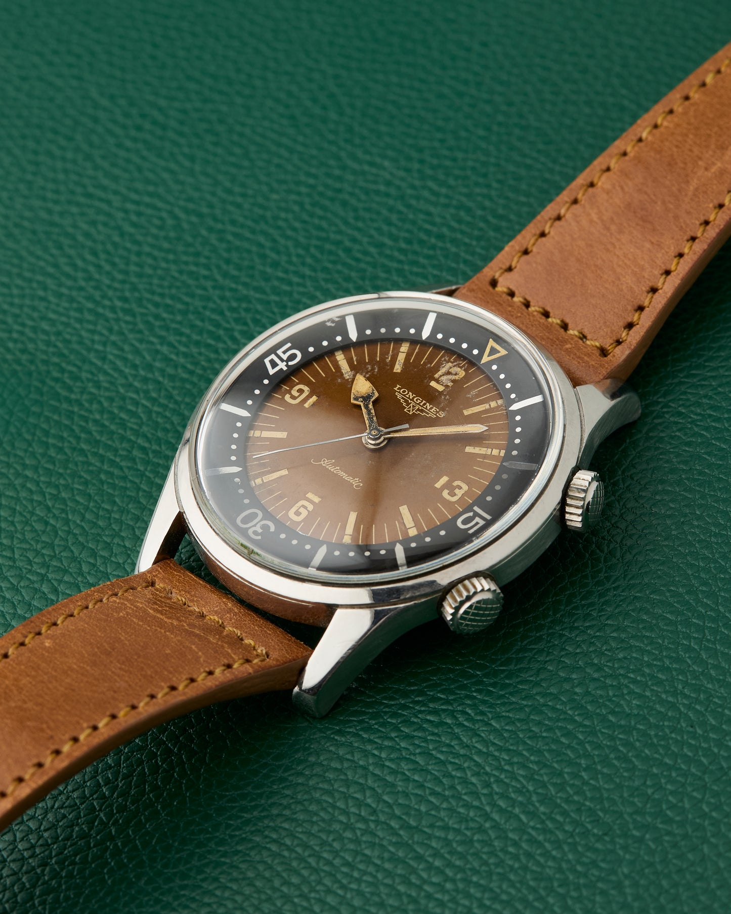 Longines Legend Diver Ref. 7150-2 Two-Crown Tropical Diver