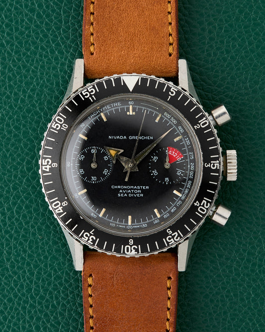 Nivada Grenchen Chronomaster Aviator Sea Diver Ref. 1837 M 8222