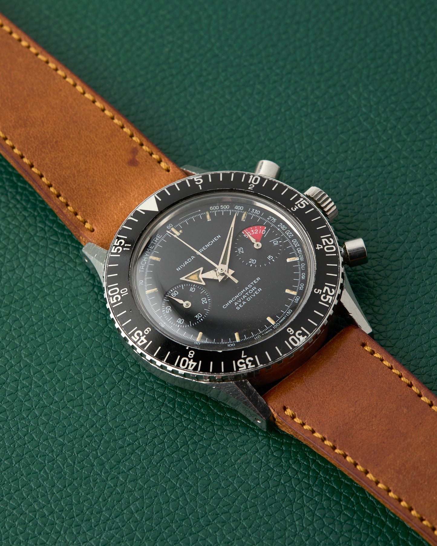 Nivada Grenchen Chronomaster Aviator Sea Diver Ref. 1837 M 8222