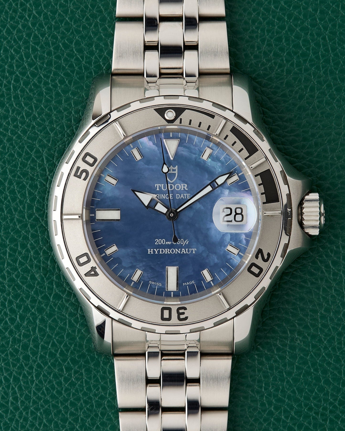 Tudor Hydronaut Ref. 89190P Mother of Pearl Dial Bracelet
