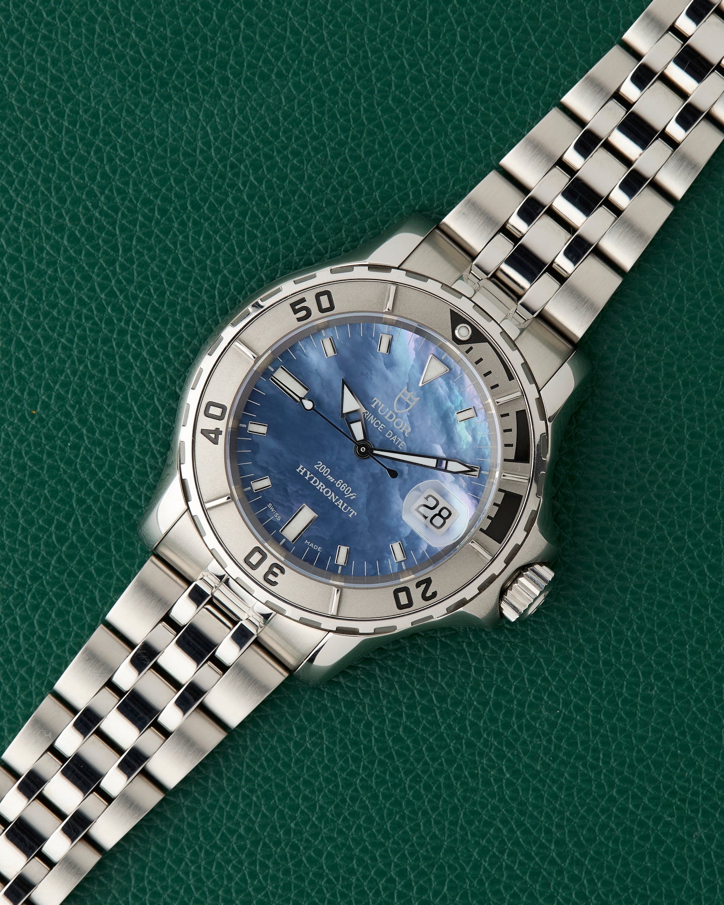 Tudor Hydronaut Ref. 89190P Mother of Pearl Dial Bracelet