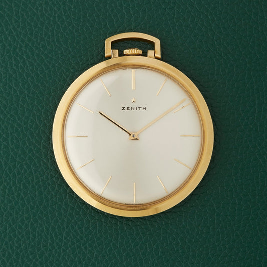 Zenith Pocket Watch Cal.2511 Spillmann Case 18K Yellow Gold