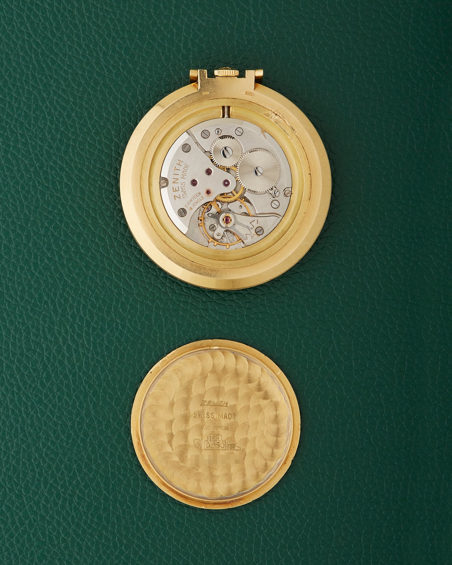 Zenith Pocket Watch Cal.2511 Spillmann Case 18K Yellow Gold