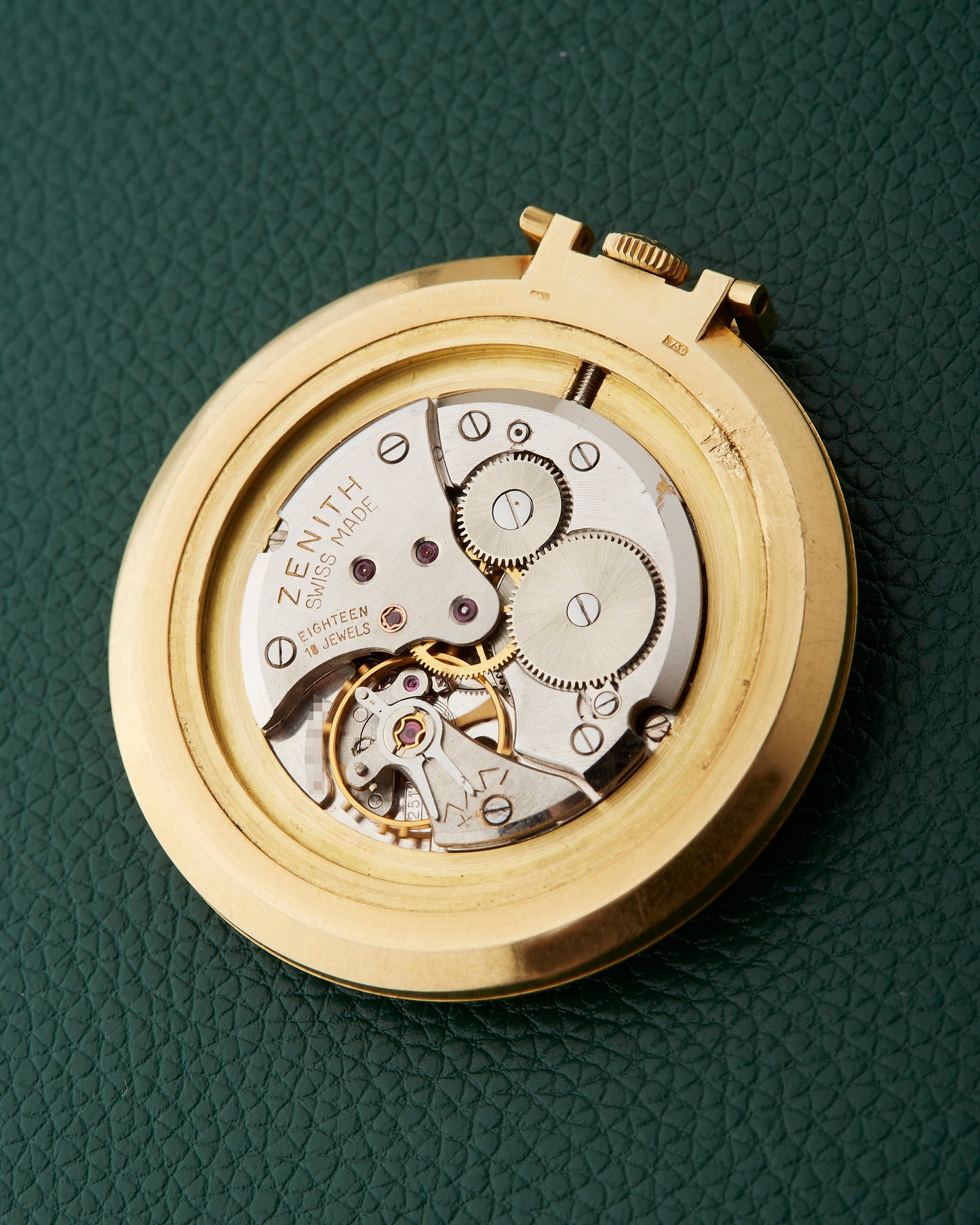Zenith Pocket Watch Cal.2511 Spillmann Case 18K Yellow Gold