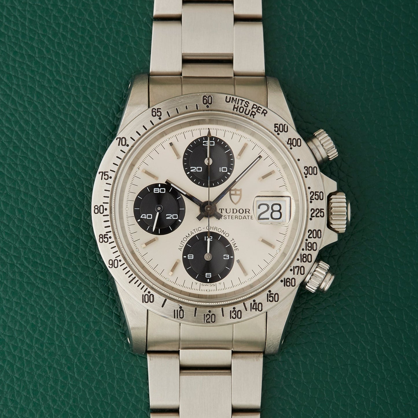 Tudor 94300 Oysterdate Big Block Chronograph 1984 Vintage